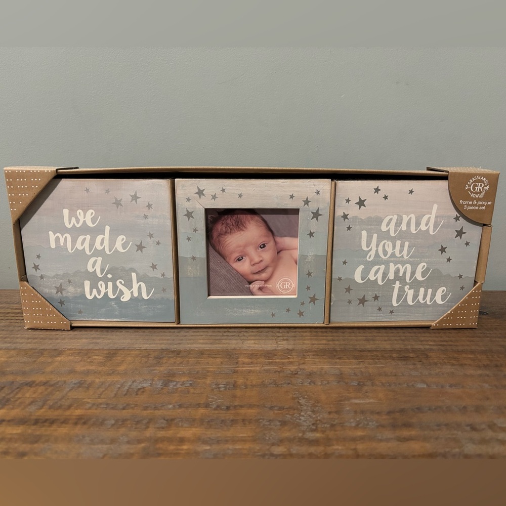 Starry Blue Photo Frame Set